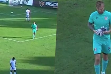 Τερματοφύλακας στην Αλβανία έφυγε απο το γήπεδο εν ώρα αγώνα!