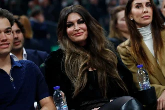 Στο ΟΑΚΑ η Κίμπερλι Γκιλφόιλ για τον αγώνα του Παναθηναϊκού ΦΩΤΟ