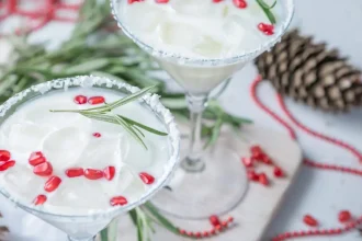 Συνταγή για λευκή Xριστουγεννιάτικη Μαργαρίτα