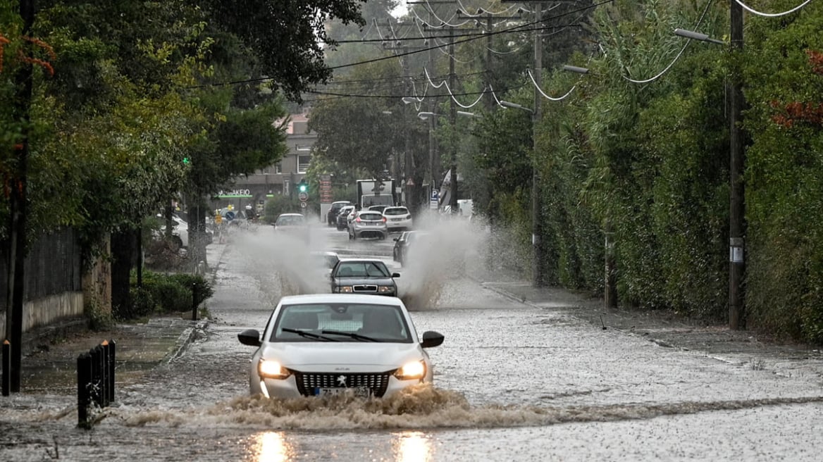 Νέο έκτακτο από την ΕΜΥ: Μέχρι το μεσημέρι του Σαββάτου βροχές μεγάλης έντασης και διάρκειας θα χτυπήσουν 8 περιοχές