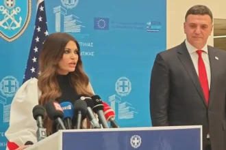 Κίμπερλι Γκιλφόιλ: «Απίστευτη δύναμη η Ελλάδα στην παγκόσμια ναυτιλία»