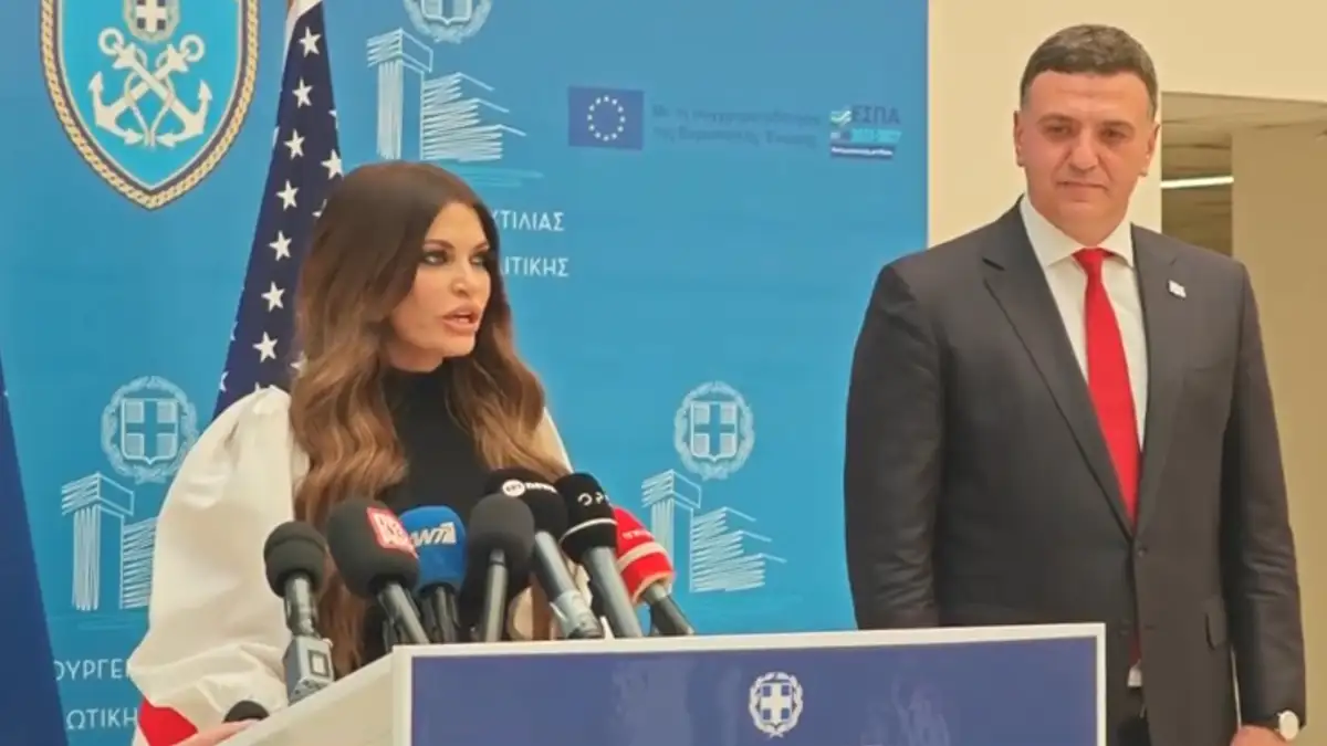 Κίμπερλι Γκιλφόιλ: «Απίστευτη δύναμη η Ελλάδα στην παγκόσμια ναυτιλία»