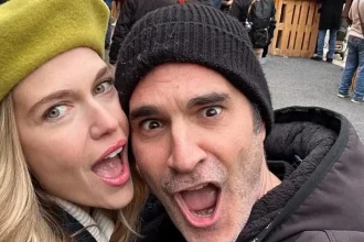 Χριστόφορος Παπακαλιάτης και Κλέλια Ανδριολάτου στη Βουδαπέστη για τα γυρίσματα του «Maestro»