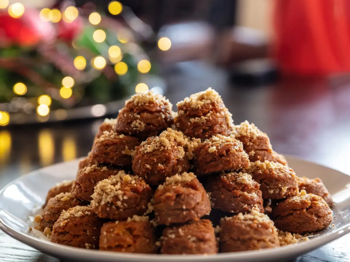 Συνταγή για παραδοσιακά μελομακάρονα