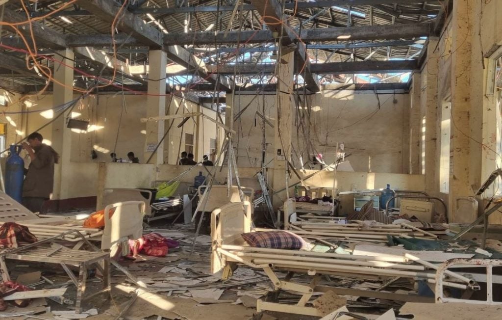 Μιανμάρ: Αεροπορική επιδρομή σε νοσοκομείο – Τουλάχιστον 31 νεκροί