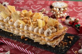 Μιλφέιγ με γεύση μελομακάρονο