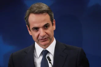 Μητσοτάκης για φρεγάτα «Κίμων»: Οι Ένοπλες Δυνάμεις μας περνούν πια σε μια νέα εποχή