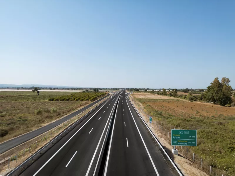 Παραδίδονται σήμερα στην κυκλοφορία τα τελευταία 10 χιλιόμετρα της Πατρών – Πύργου