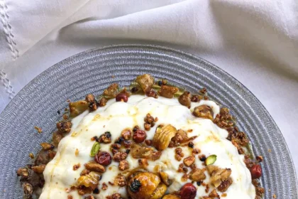 Πουτίγκα με κάστανα