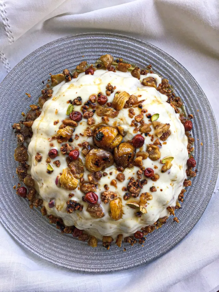 Πουτίγκα με κάστανα