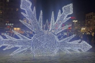 Πάτρα: Σήμερα το άναμα του Χριστουγεννιάτικου δένδρου της πλ. Γεωργίου