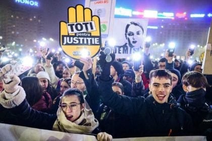 Διαδηλώσεις κατά της διαφθοράς στο δικαστικό σύστημα στη Ρουμανία