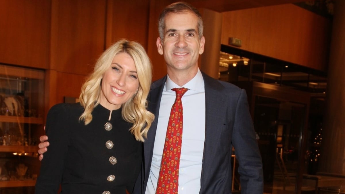 Σία Κοσιώνη – Κώστας Μπακογιάννης: Πήγαν στο χριστουγεννιάτικο δείπνο της Καλλιπάτειρας