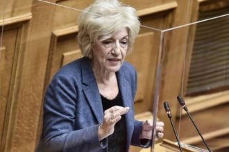 Σία Αναγνωστοπούλου: "Συνεχόμενα κυβερνητικά σκάνδαλα, στο «κάδρο» και το Ίδρυμα Νεολαίας και Δια βίου Μάθησης Ι.ΝΕ.ΔΙ.ΒΙ.Μ."