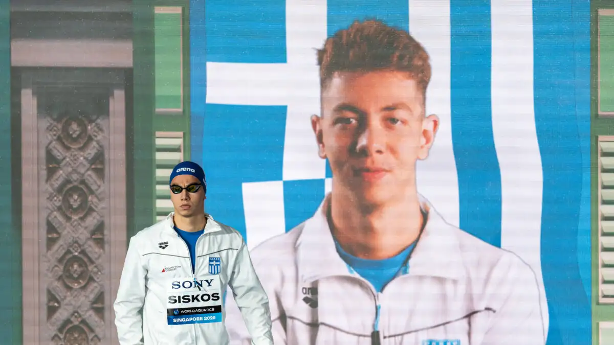 Ο Απόστολος Σίσκος έκανε πανελλήνιο ρεκόρ Νέων και προκρίθηκε στον τελικό των 200μ ύπτιο του Ευρωπαϊκού 25άρας πισίνας