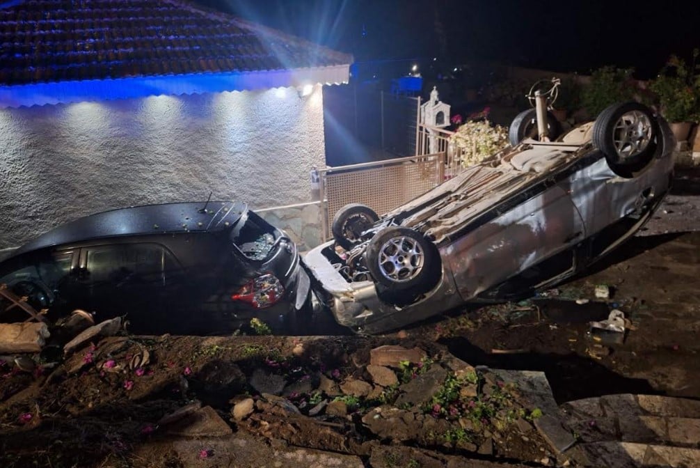 Δυτ. Ελλάδα: ΙΧ προσγειώθηκε σε αυλή σπιτιού!