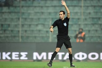 Άρης – ΠΑΟΚ: Ο Τάσος Παπαπέτρου θα είναι ο διαιτητής της αναμέτρησης του Κυπέλλου Ελλάδας Betsson