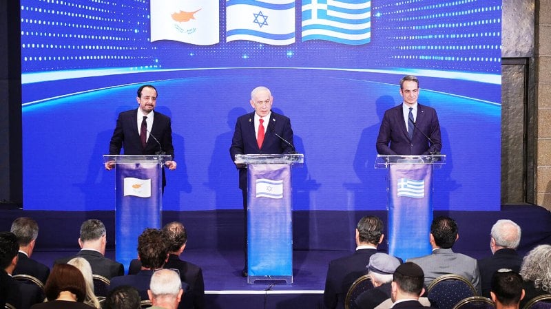 «Ούτε να το σκέφτεστε, όσοι νομίζετε ότι θα επαναφέρετε αυτοκρατορίες» - Το μήνυμα από την Τριμερή στον Ερντογάν, τι είπαν Νετανιάχου και Μητσοτάκης