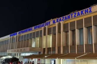 Έκλεισε μέχρι τις 10 το πρωί της Τρίτης το αεροδρόμιο «Ν. Καζαντζάκης» στο Ηράκλειο