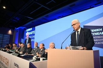 Στην Γενική Συνέλευση της Κεντρικής Ένωσης Επιμελητηρίων Ελλάδας ο Φωκίων Ζαΐμης