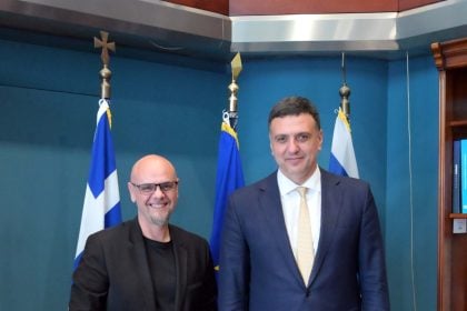 Συνάντηση του Προέδρου του Ο.Λ.ΠΑ. με τον Υπουργό Ναυτιλίας Βασίλη Κικίλια