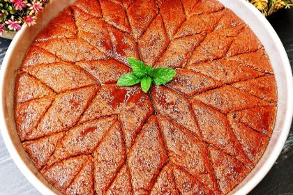 Ζουμερό μελομακάρονο ταψιού