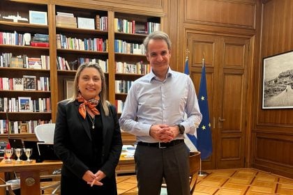 Η Χριστίνα Αλεξοπούλου συναντήθηκε με τον Πρωθυπουργό, Κυριάκο Μητσοτάκη - Τι συζητήθηκε