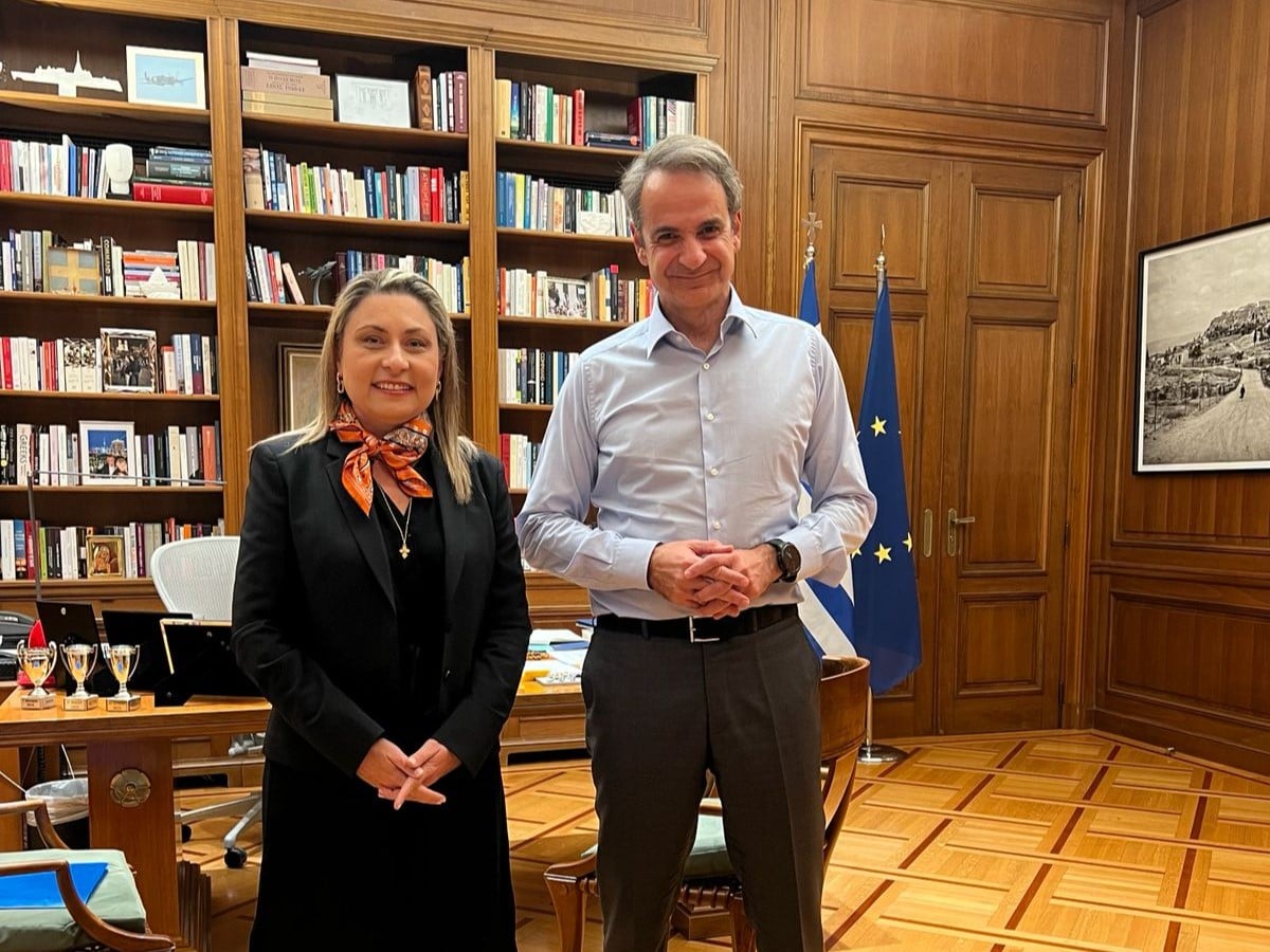 Η Χριστίνα Αλεξοπούλου συναντήθηκε με τον Πρωθυπουργό, Κυριάκο Μητσοτάκη - Τι συζητήθηκε