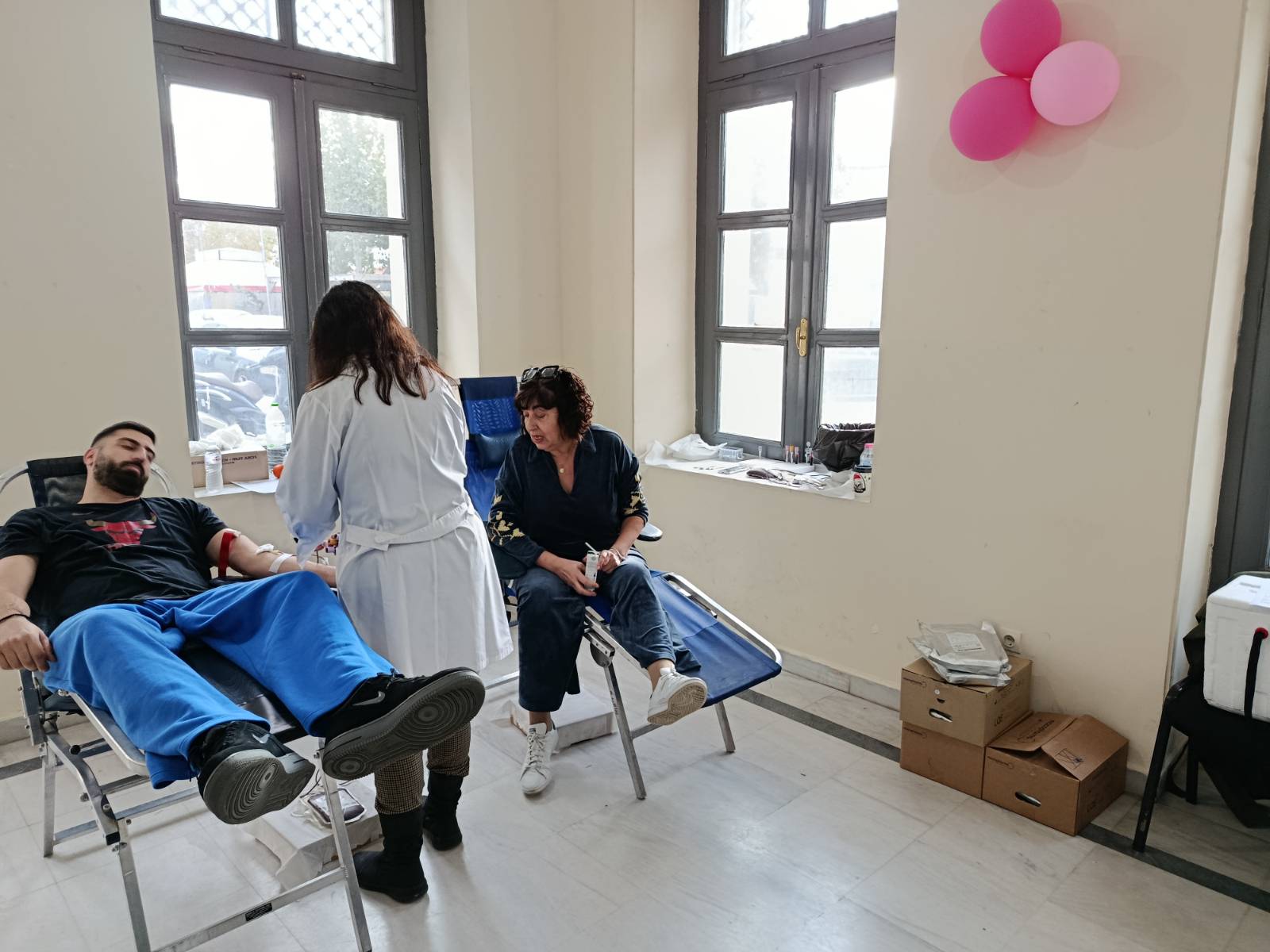 Έδωσαν αίμα οι αστυνομικοί της Αχαΐας