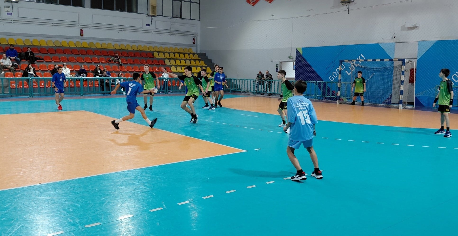 Αγώνες χάντμπολ υποδομών Τ.Ε.Χ. Πελοποννήσου