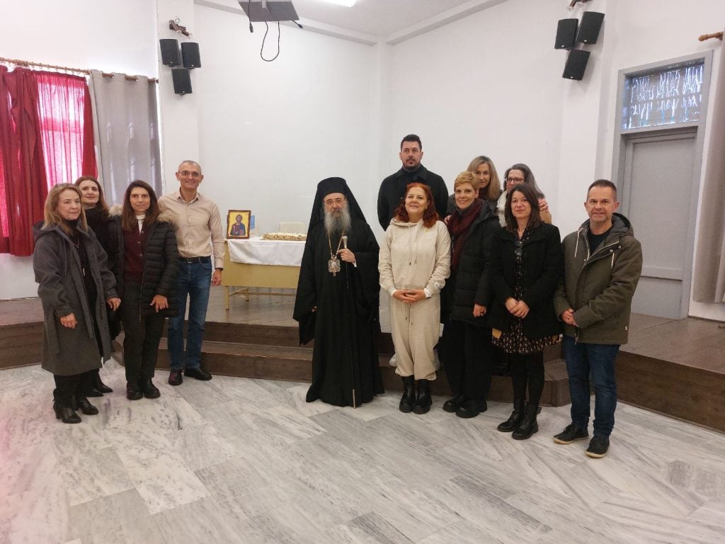 Γυμνάσιο Σαραβαλίου: Κοπή της πρωτοχρονιάτικης πίτας την Ημέρα των Τριών Ιεραρχών