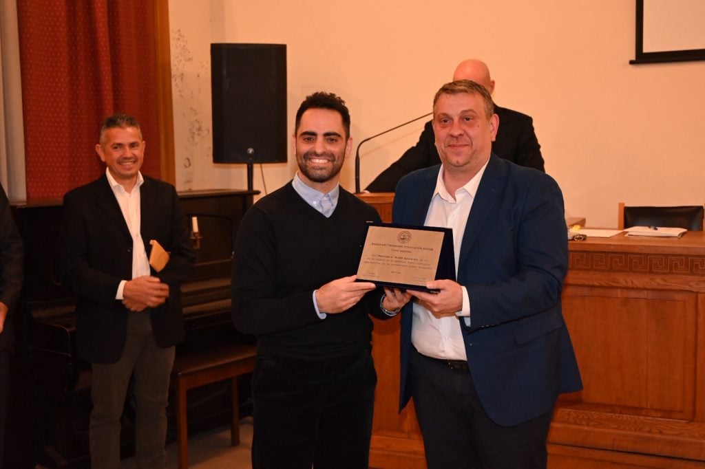 Πάτρα: Βραβεύσεις στην πίτα των Αστυνομικών (ΦΩΤΟ)