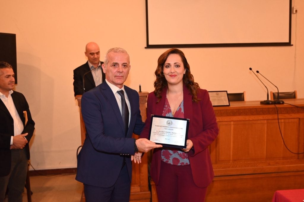 Πάτρα: Βραβεύσεις στην πίτα των Αστυνομικών (ΦΩΤΟ)