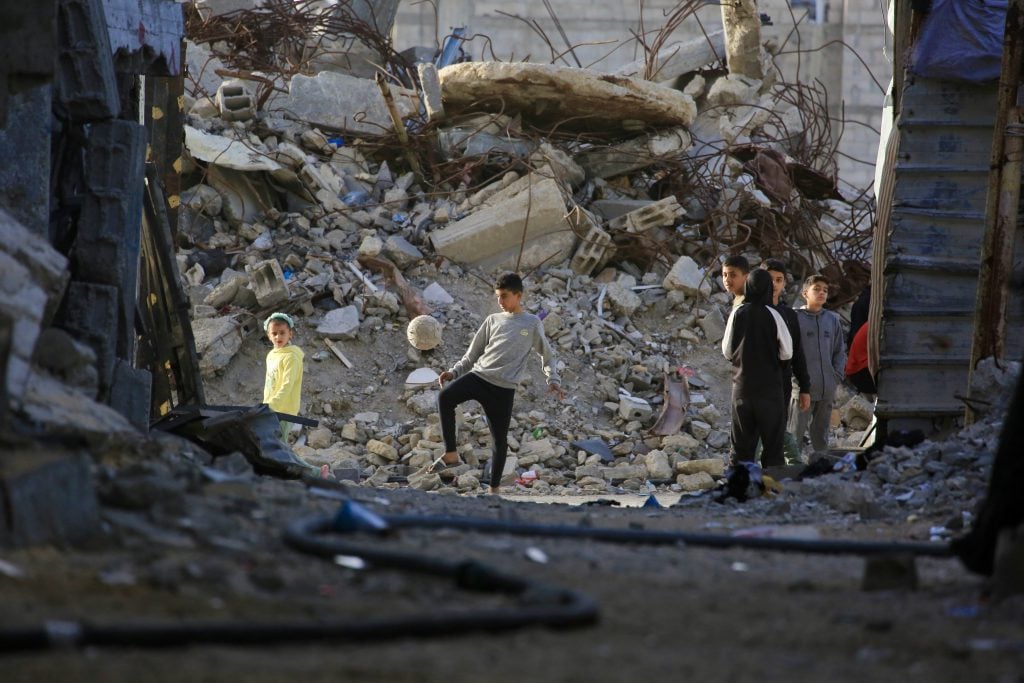 Εκπαιδευτικό υλικό έφτασε στη Γάζα για πρώτη φορά μετά από δύο χρόνια