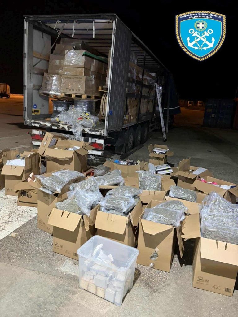 Πάτρα: Ο φορτηγατζής πιάστηκε στο πορθμείο να μεταφέρει ναρκωτικά ΦΩΤΟ