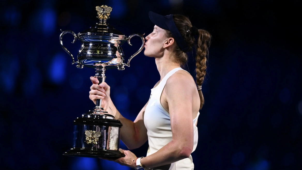 Australian Open: Η Ριμπάκινα κέρδισε 2-1 σετ την Σαμπαλένκα στον τελικό και κατέκτησε το δεύτερο Grand Slam της καριέρα της