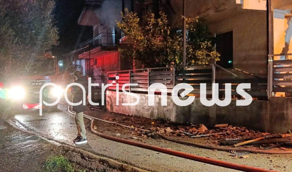 Δυτ. Ελλάδα: Φωτιά σε σπίτι - Κινδύνευσαν ηλικιωμένοι ΦΩΤΟ