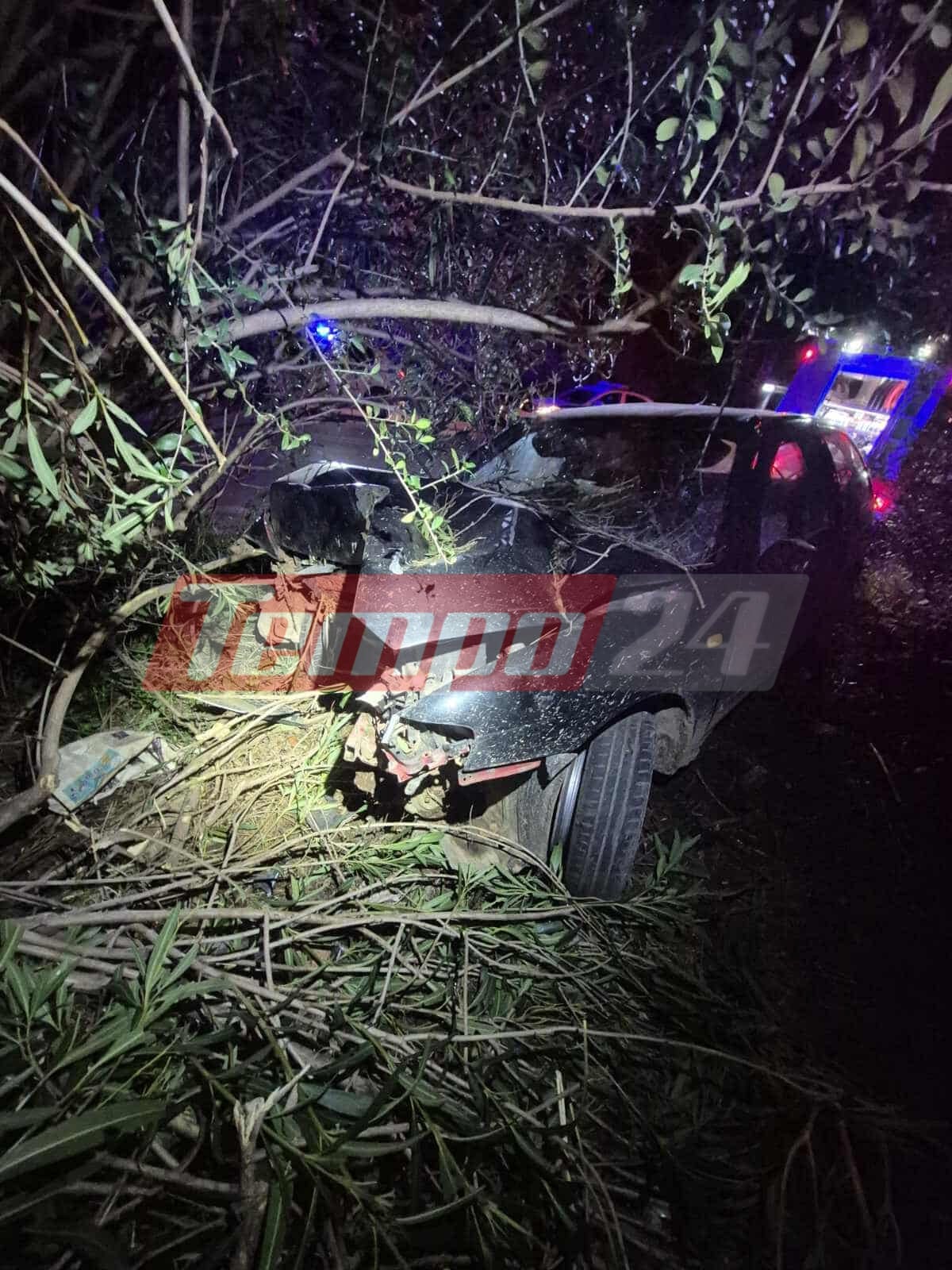 Αχαΐα: Θανατηφόρο τροχαίο τα ξημερώματα-Νεκρός ο 16χρονος οδηγός ΙΧ!-ΦΩΤΟ