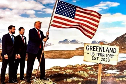 «Η Γροιλανδία έδαφος των ΗΠΑ από το 2026» το νέο μήνυμα του Τραμπ, έντυσε με τη σημαία της Αμερικής και τον Καναδά