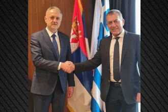 Βρούτσης, Γκάιτς συμφώνησαν για μνημόνιο αθλητικής συνεργασίας Ελλάδας-Σερβίας