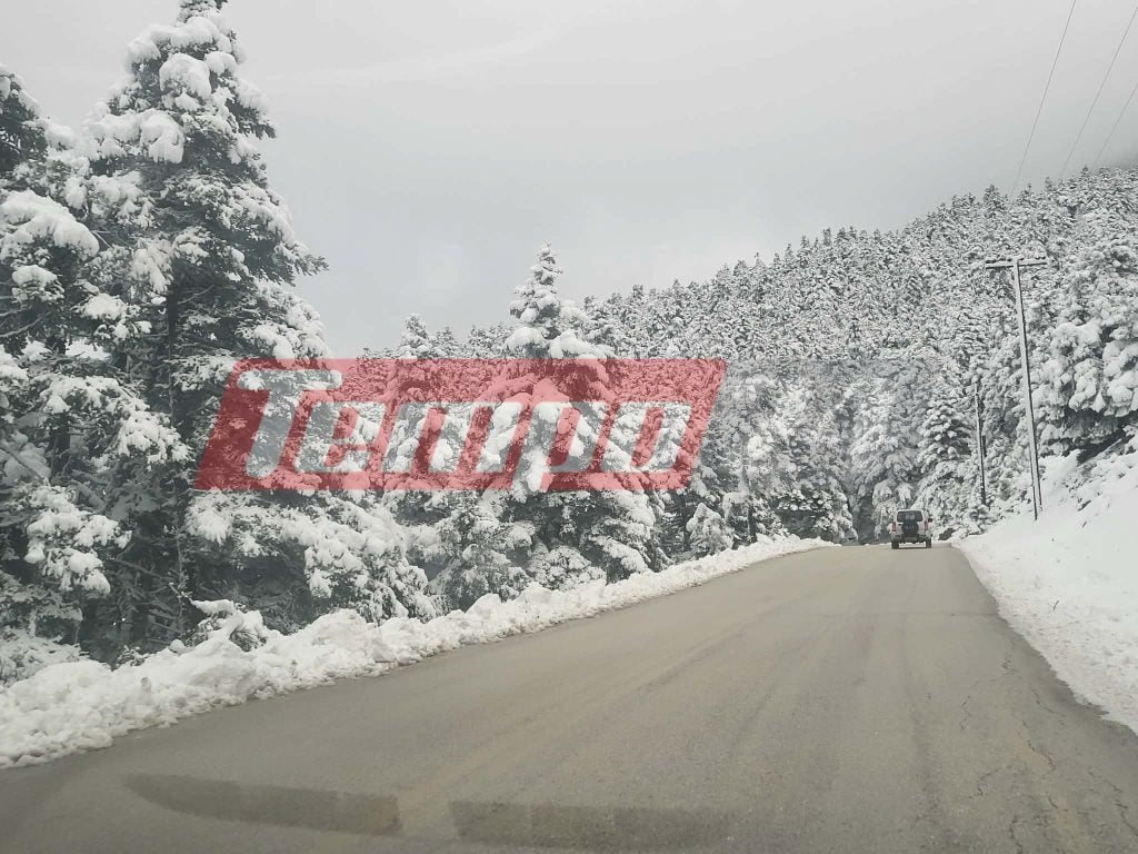 ΚΑΙΡΟΣ: Επιδείνωση και έντονο κύμα ψύχους από το απόγευμα - Χιονίζει στα ορεινά της Αχαΐας - "Άσπρισαν" τα Καλάβρυτα - ΦΩΤΟ