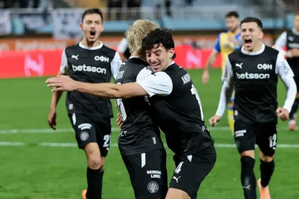 ΟΦΗ – Αστέρας Τρίπολης 4-0: «Σάρωσαν» οι Κρητικοί με «καρέ» του Νους στη Super League