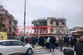 Πάτρα: Τροχαίο με τραυματία στην οδό Καλαβρύτων-ΦΩΤΟ