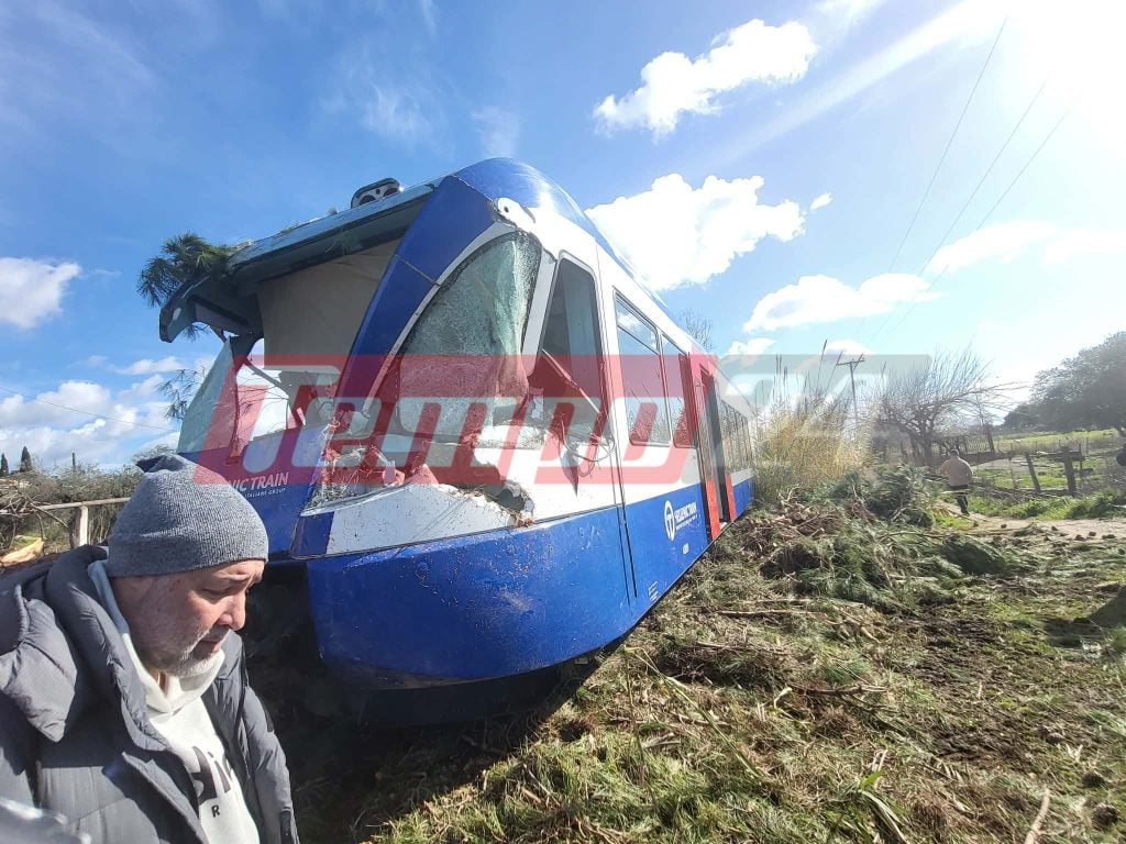 Πύργος: Δένδρο έπεσε πάνω σε εν κινήσει τρένο - Στο νοσοκομείο ο μηχανοδηγός- ΒΙΝΤΕΟ & ΦΩΤΟ