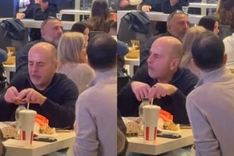 Ο Γιάννης Αλαφούζος πήγε για φαγητό στα KFC και έγινε… viral