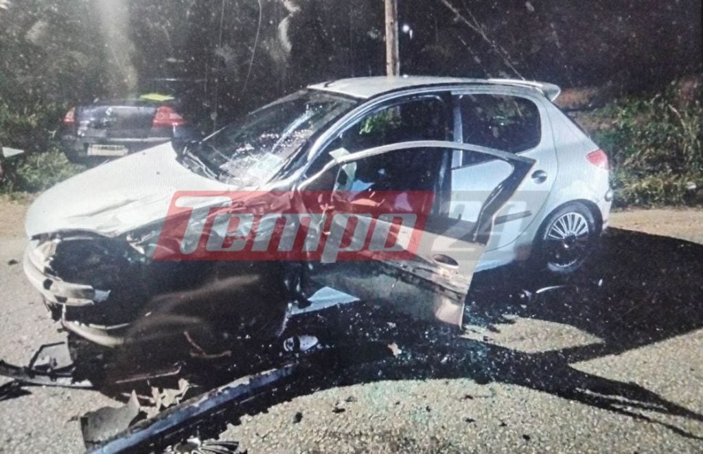 Αχαΐα: Παρολίγο τραγωδία σε σοκαριστικό τροχαίο με τέσσερις τραυματίες ΦΩΤΟ