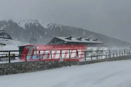 Χιονοθύελλα στο χιονοδρομικό κέντρο Καλαβρύτων (ΦΩΤΟ & ΒΙΝΤΕΟ)