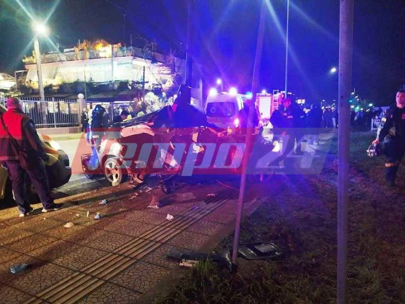 Το 10ο Λύκειο Παραλίας Πατρών αποχαιρετά το Νίκο και την Αγγελική που χάθηκαν τόσο άδοξα στο φρικτό τροχαίο