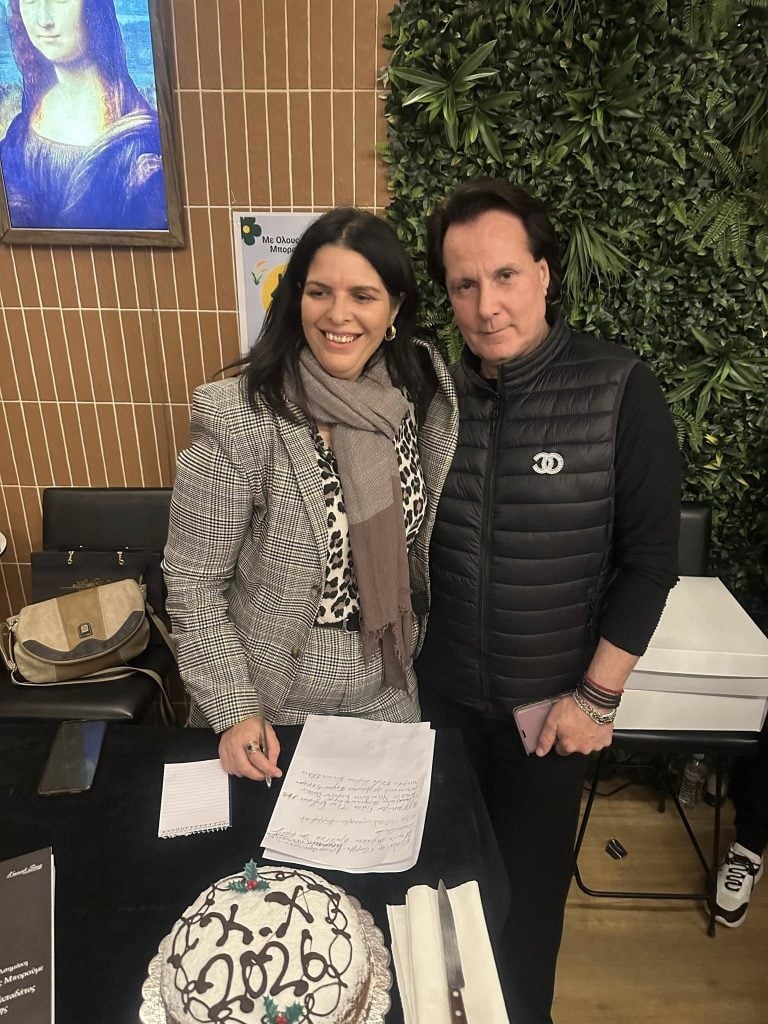 Όταν η προσφορά γίνεται στάση ζωής: Ασημάκης Παπαδάτος–Μέντης και o Σύλλογος “Με όλους Εσάς Μπορούμε” έκοψαν την πρώτη Βασιλόπιτα