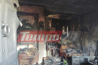 Νέα τραγωδία στην Πάτρα: Ένας νεκρός από φωτιά σε σπίτι στον Καστελλόκαμπο - Πρώην διαιτητής το θύμα (ΦΩΤΟ)